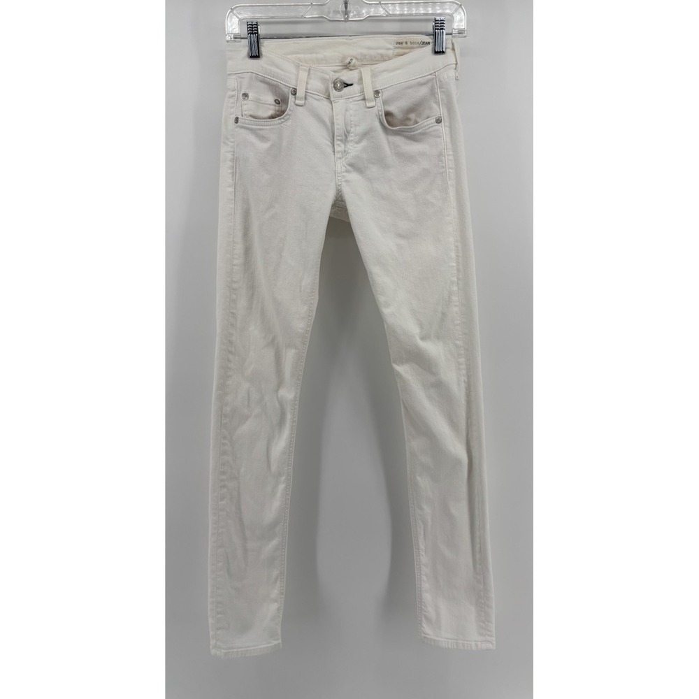 Rag & Bone The Dre White Jeans Womens 24